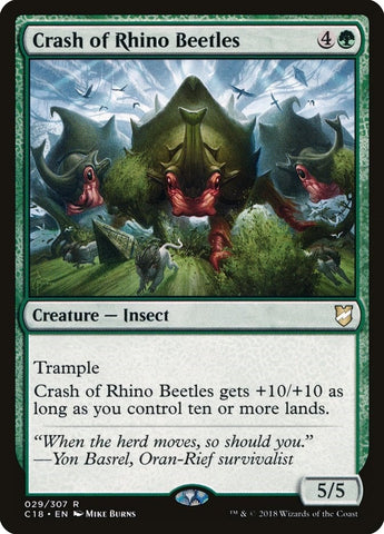 Image for Crash of Rhino Beetles (29) [Commander 2018]