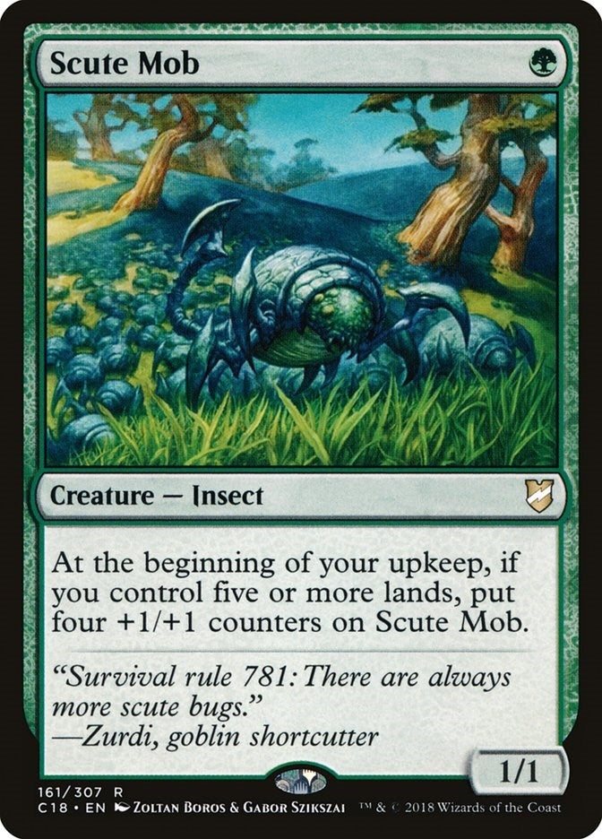 Image for Scute Mob (161) [Commander 2018]