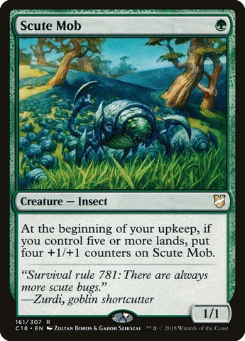 Image for Scute Mob (161) [Commander 2018]