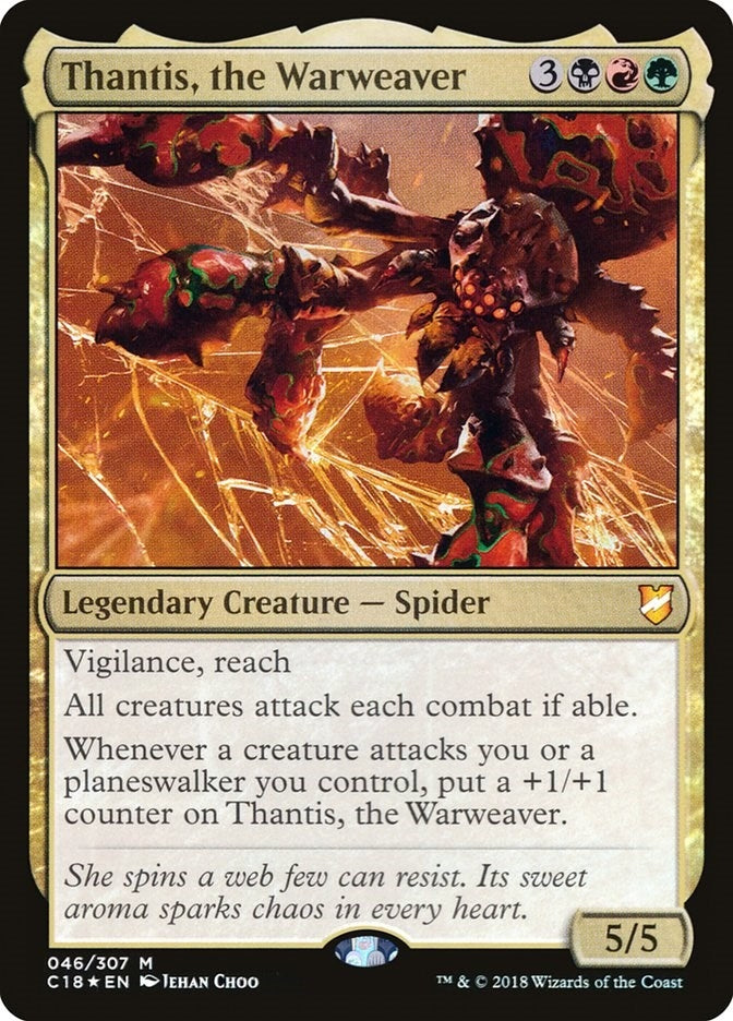 Image for Thantis, the Warweaver (46) [Commander 2018]