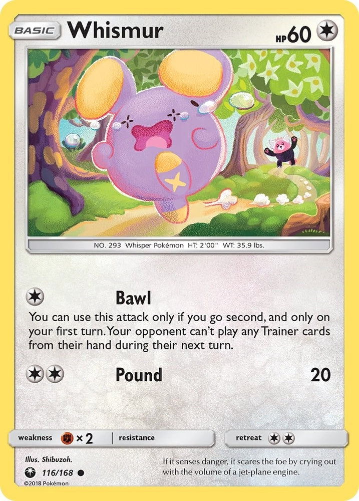 Image for Whismur (116) (116/168) [SM - Celestial Storm]