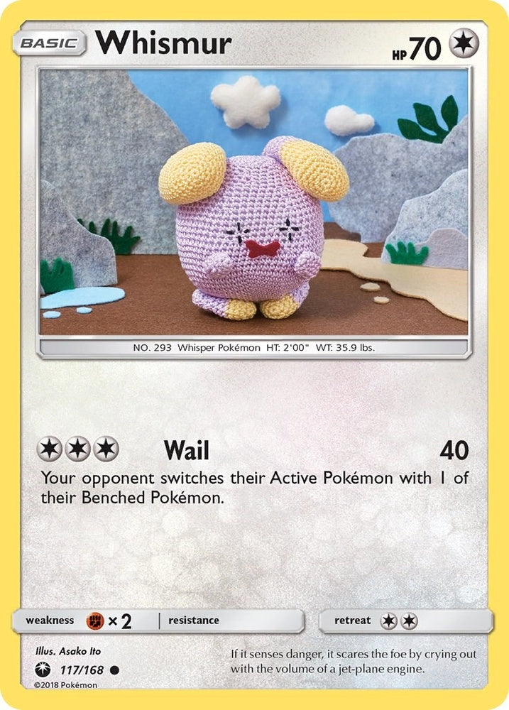 Image for Whismur (117) (117/168) - Pokemon