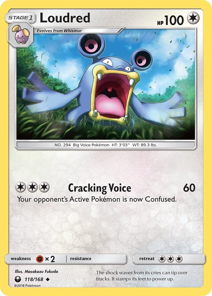 Image for Loudred (118/168) [SM - Celestial Storm]