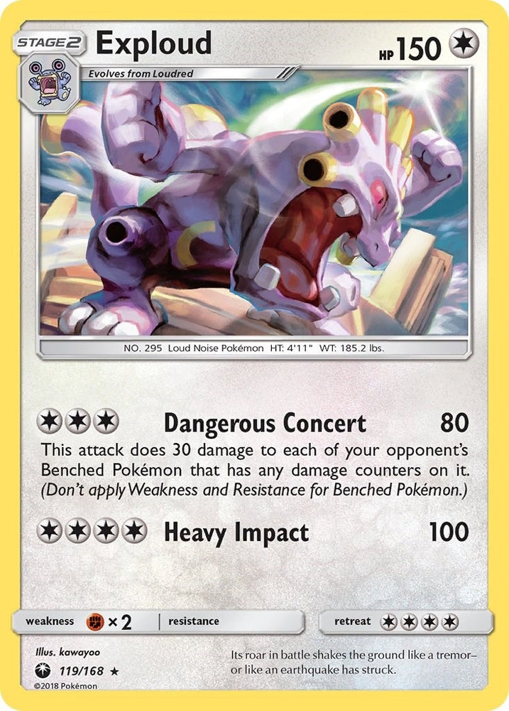 Image for Exploud (119/168) [SM - Celestial Storm]