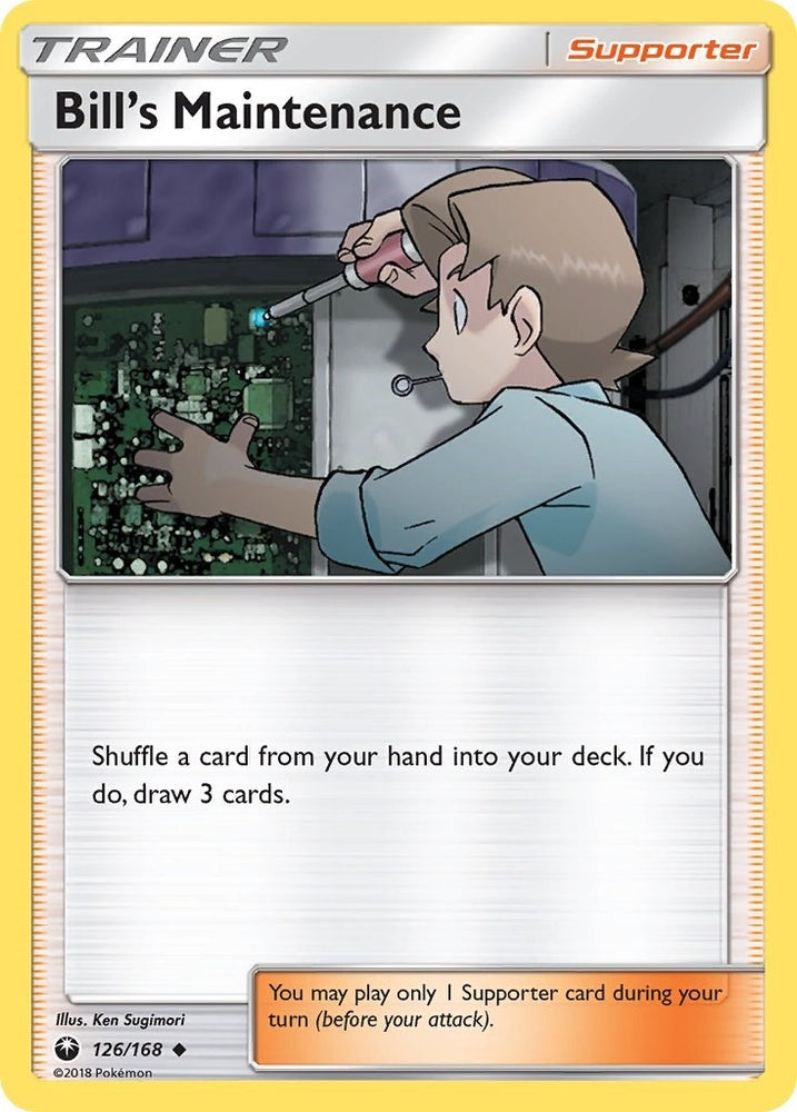 Image for Bill's Maintenance (126/168) [SM - Celestial Storm]
