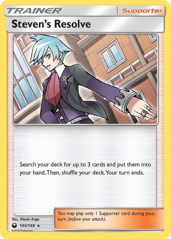 Image for Steven's Resolve (145/168) [SM - Celestial Storm]