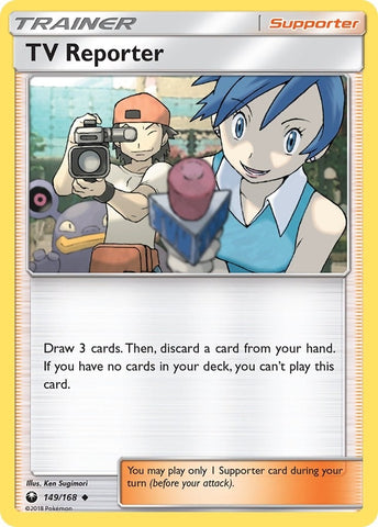 Image for TV Reporter (149/168) - Pokemon