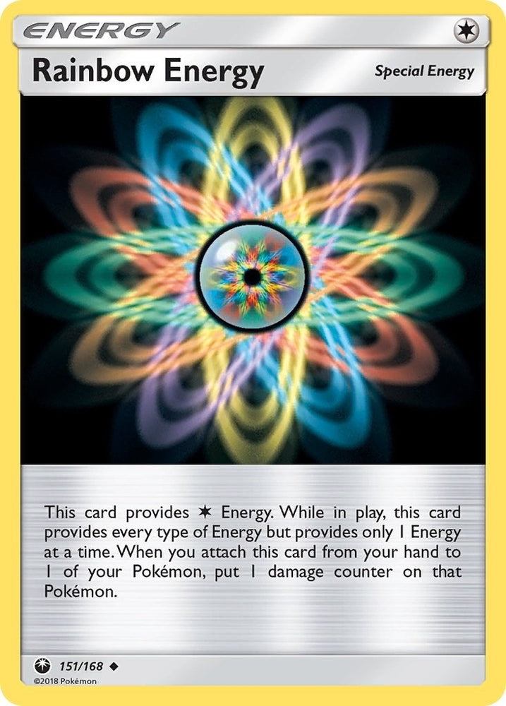 Image for Rainbow Energy (151/168) - Pokemon