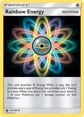 Image for Rainbow Energy (151/168) - Pokemon