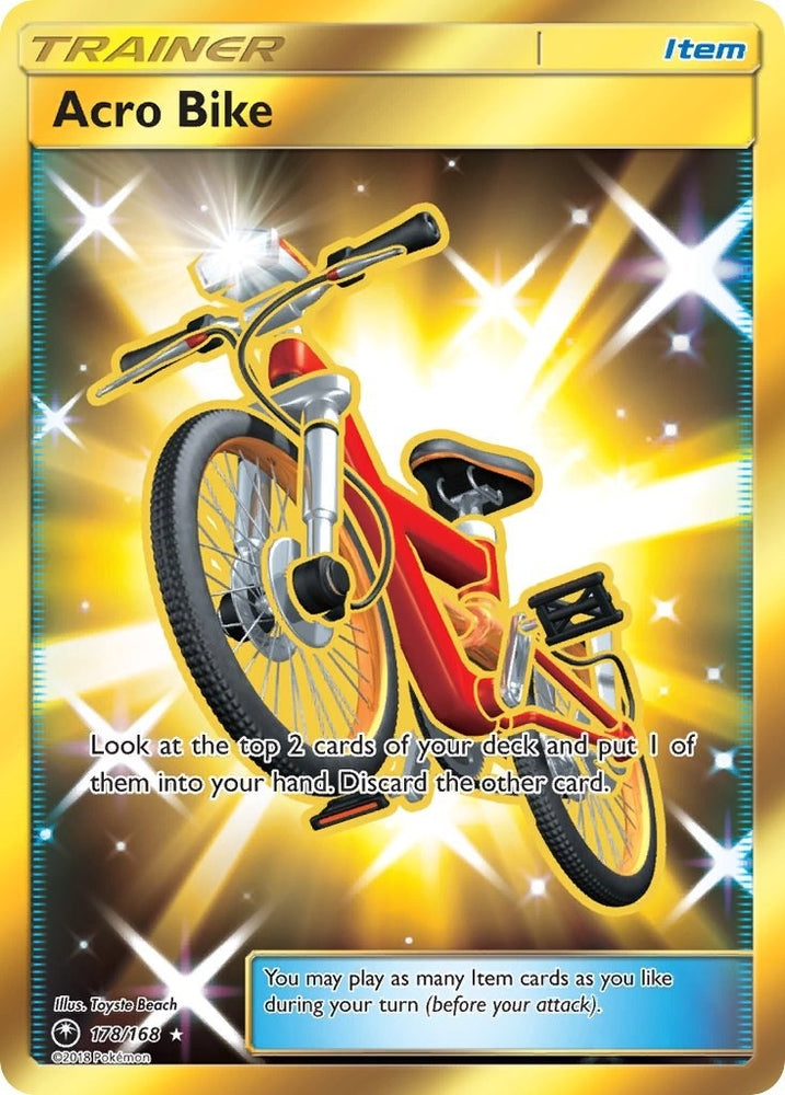 Image for Acro Bike (Secret) (178/168) [SM - Celestial Storm]