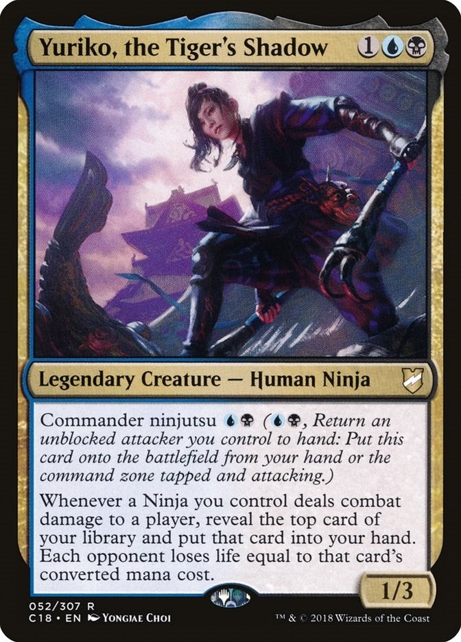 Image for Yuriko, the Tiger's Shadow (52) [Commander 2018]