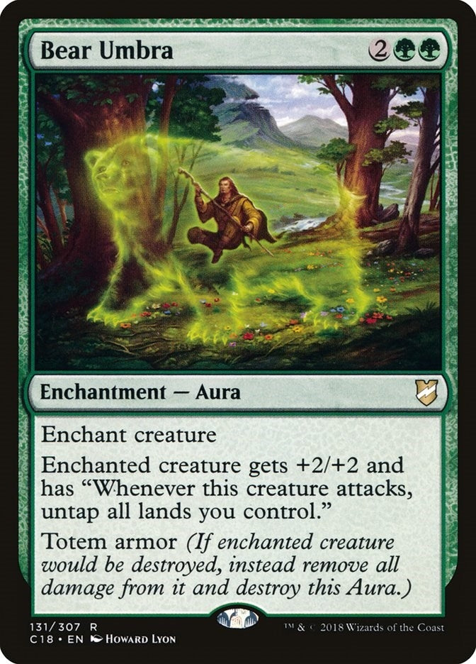 Image for Bear Umbra (131) [Commander 2018]