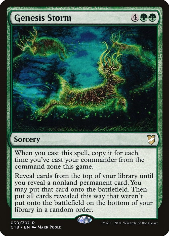 Image for Genesis Storm (30) [Commander 2018]