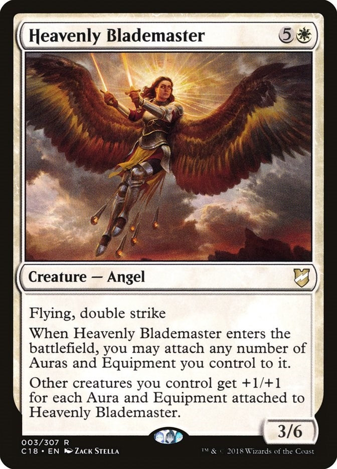 Image for Heavenly Blademaster (3) [Commander 2018]