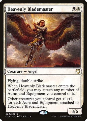 Image for Heavenly Blademaster (3) [Commander 2018]