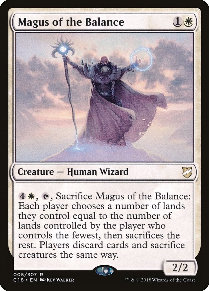 Image for Magus of the Balance (5) [Commander 2018]