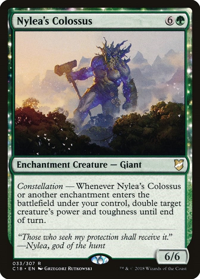 Image for Nylea's Colossus (33) [Commander 2018]