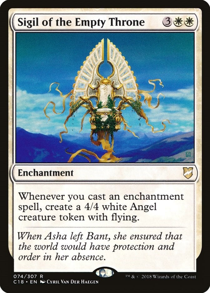 Image for Sigil of the Empty Throne (74) [Commander 2018]