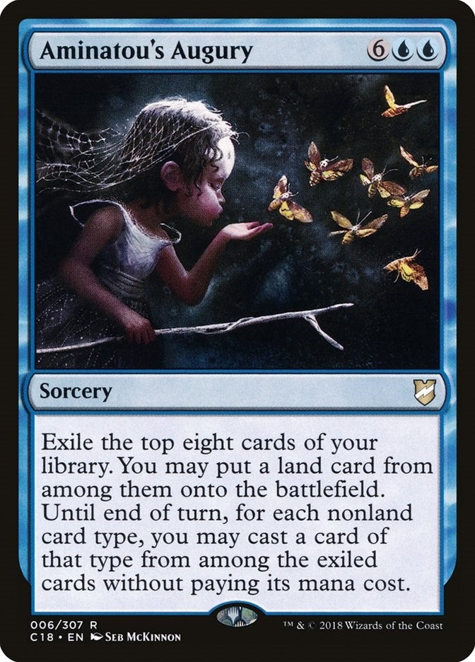 Image for Aminatou's Augury (6) [Commander 2018]