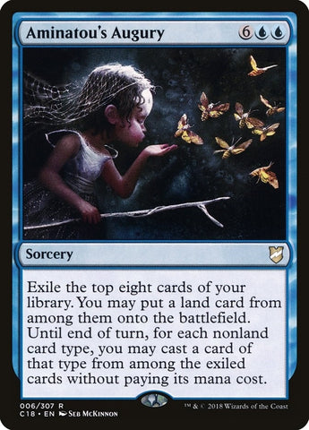 Image for Aminatou's Augury (6) [Commander 2018]
