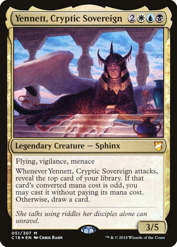 Image for Yennett, Cryptic Sovereign (51) [Commander 2018]