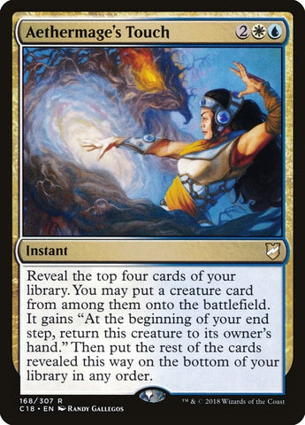 Image for Aethermage's Touch (168) [Commander 2018]