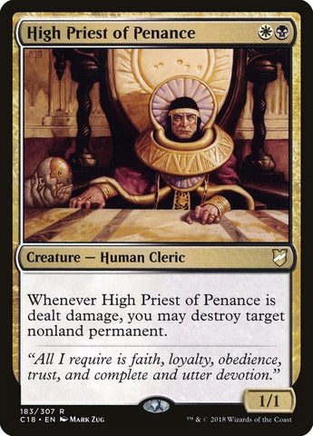 Image for High Priest of Penance (183) [Commander 2018]