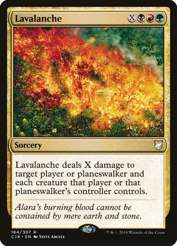 Image for Lavalanche (184) [Commander 2018]