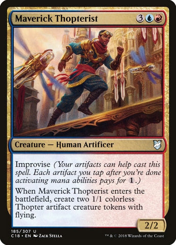 Image for Maverick Thopterist (185) [Commander 2018]