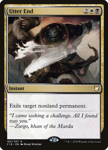 Image for Utter End (193) [Commander 2018]