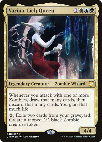 Image for Varina, Lich Queen (48) [Commander 2018]