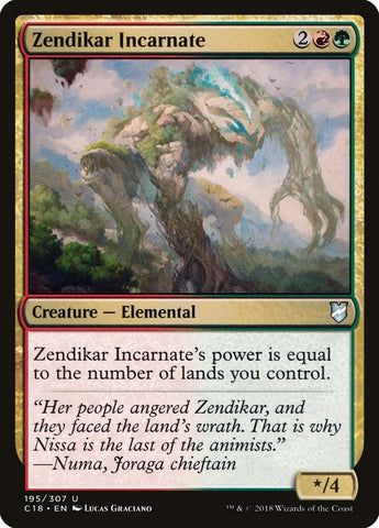 Image for Zendikar Incarnate (195) [Commander 2018]