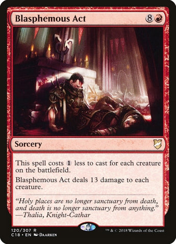 Image for Blasphemous Act (120) [Commander 2018]