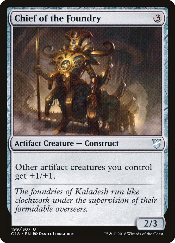 Image for Chief of the Foundry (199) [Commander 2018]