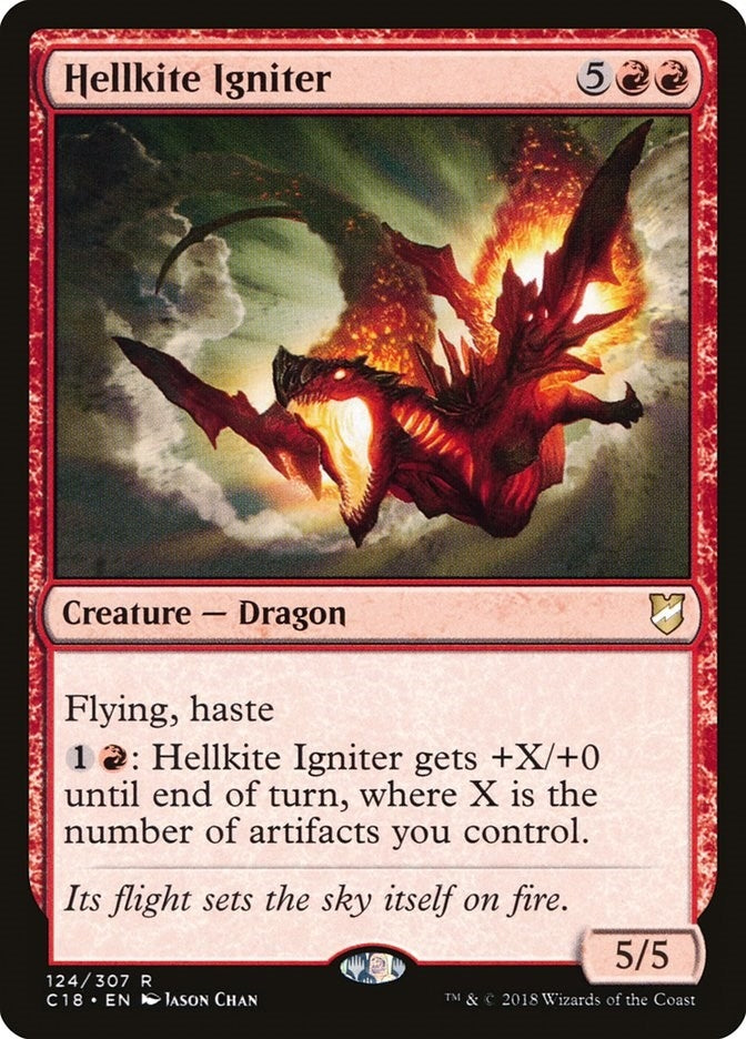 Image for Hellkite Igniter (124) [Commander 2018]