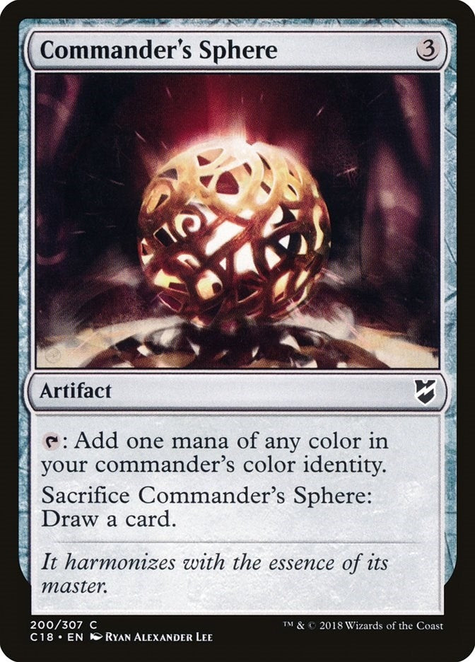 Image for Commander's Sphere (200) [Commander 2018]
