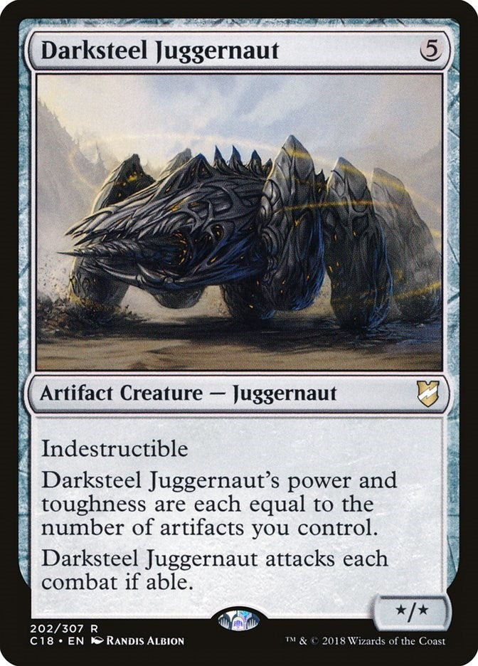 Image for Darksteel Juggernaut (202) [Commander 2018]