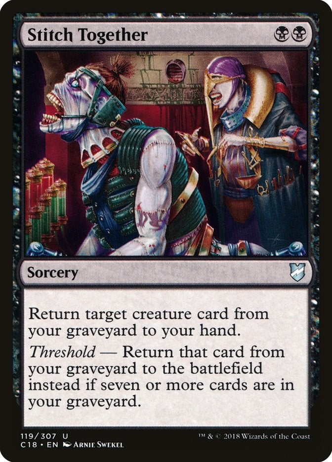 Image for Stitch Together (119) [Commander 2018]