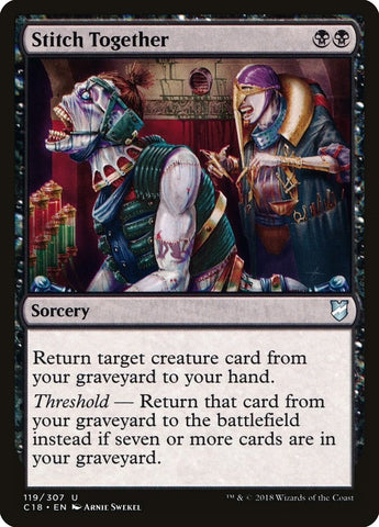 Image for Stitch Together (119) [Commander 2018]