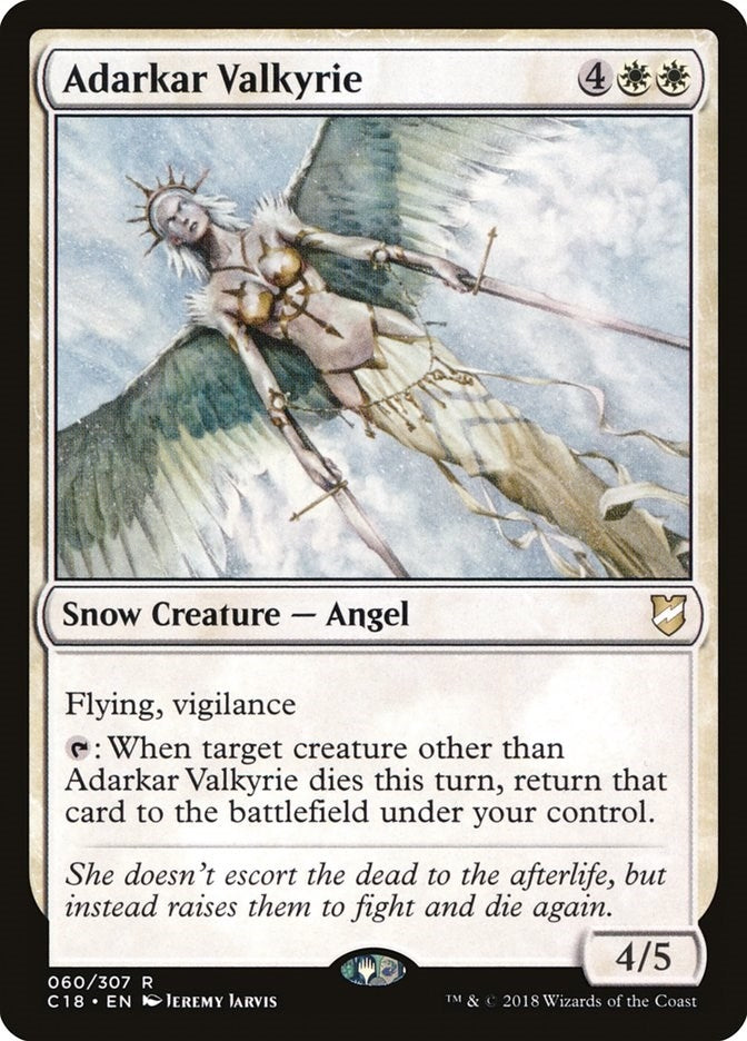 Image for Adarkar Valkyrie (60) [Commander 2018]