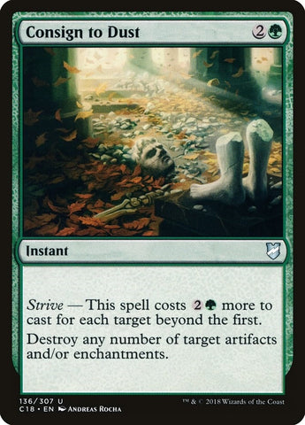 Image for Consign to Dust (136) [Commander 2018]
