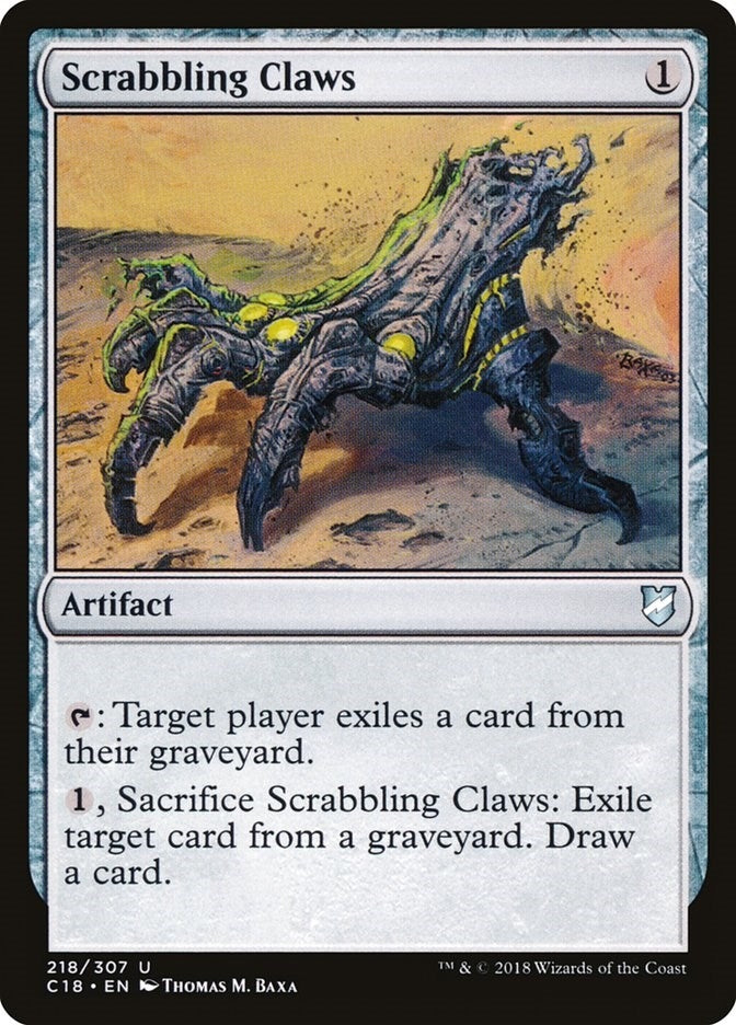 Image for Scrabbling Claws (218) [Commander 2018]