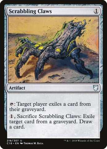 Image for Scrabbling Claws (218) [Commander 2018]