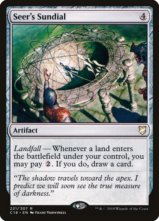 Image for Seer's Sundial (221) [Commander 2018]