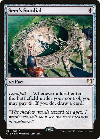 Image for Seer's Sundial (221) [Commander 2018]
