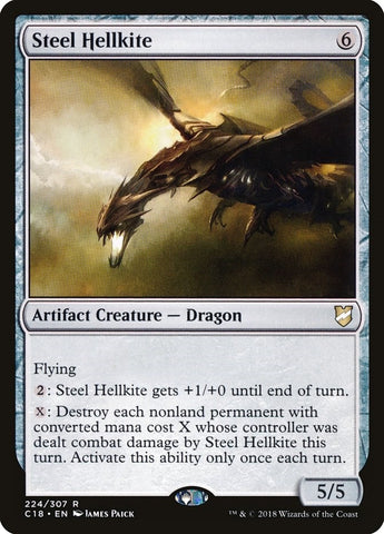 Image for Steel Hellkite (224) [Commander 2018]