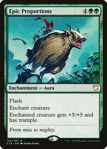 Image for Epic Proportions (142) [Commander 2018]