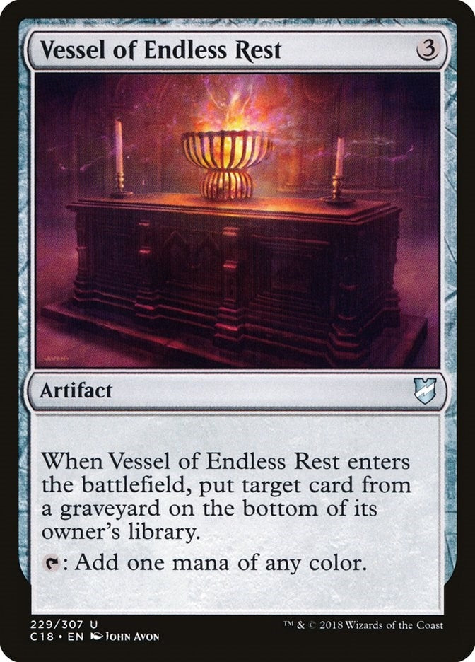Image for Vessel of Endless Rest (229) [Commander 2018]