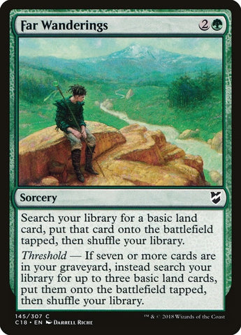 Image for Far Wanderings (145) [Commander 2018]