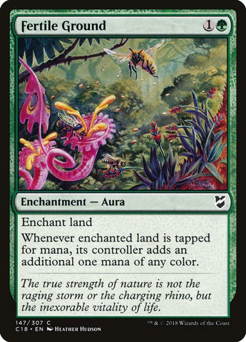 Image for Fertile Ground (147) [Commander 2018]